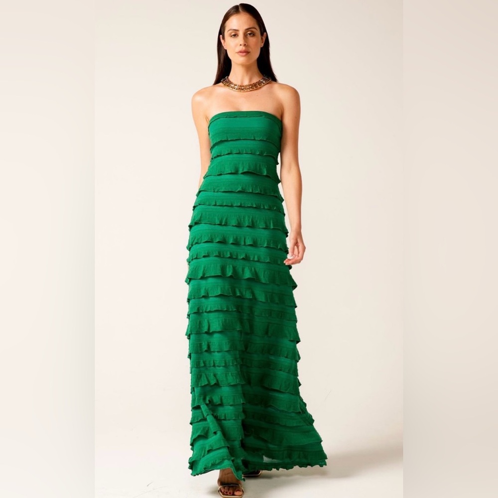 Sacha Drake Maddison Dress in Emerald